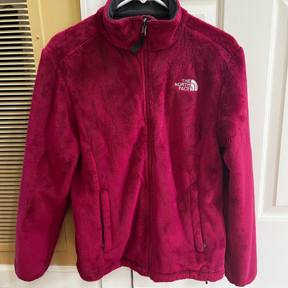 North face fuzzy fleece